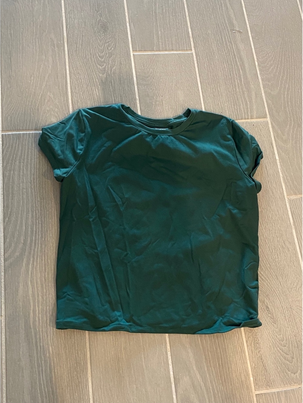 Hollister Men's Long XL Green T-Shirt